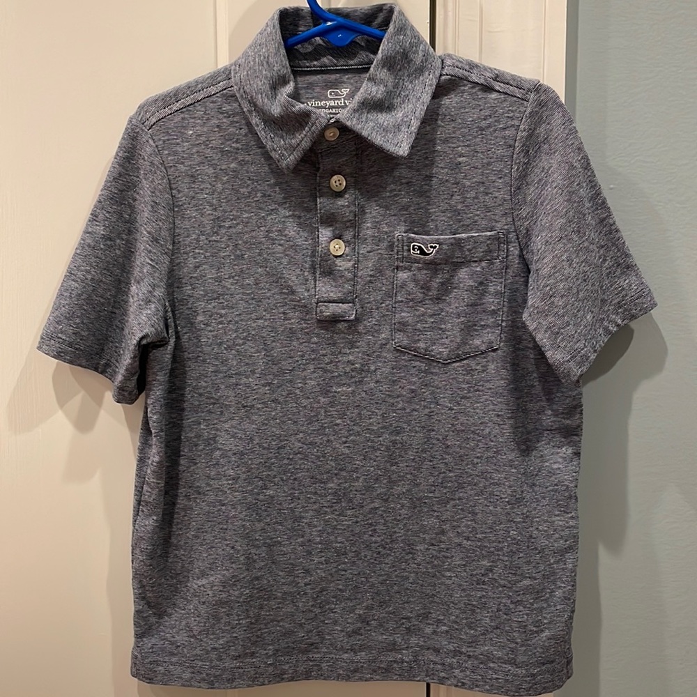 EUC Vineyard Vines Boys 3-Button Collared Shirt